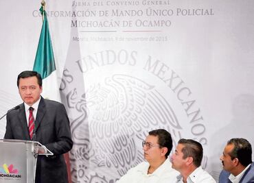 Sin resultados en seguridad no habrá apoyo: Osorio Chong