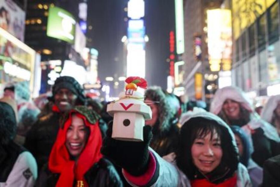 Así recibieron el año 2019 en Nueva York