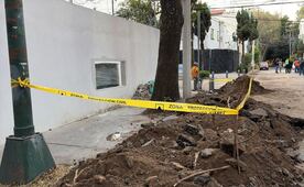 Suspenden obra irregular en la alcaldía Benito Juárez; detienen al encargado