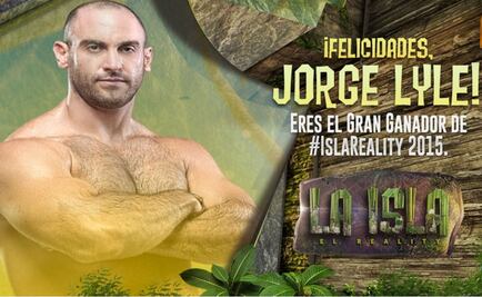 Jorge Lyle, ganador de la competencia en 'La Isla'