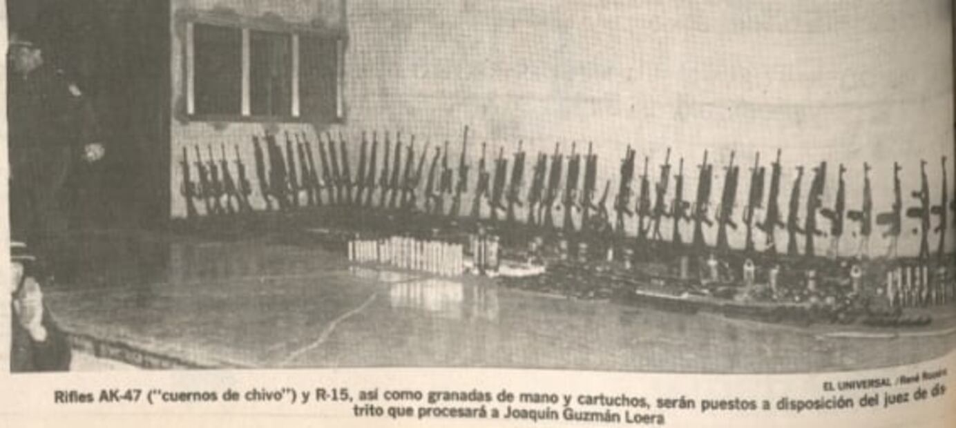 “El Chapo” Guzmán dijo que sólo era un agricultor de frijol y maíz cuando lo capturaron en 1993