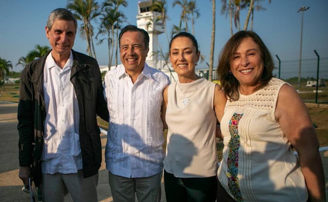 Claudia Sheinbaum en Veracruz. Foto: @claudiashein