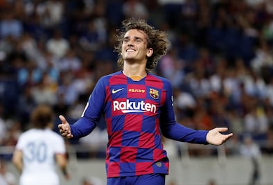 Así fue el debut de Griezmann con el Barcelona