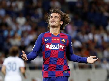 Así fue el debut de Griezmann con el Barcelona