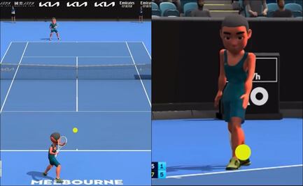 VIDEO: El Australian Open revolucionó la forma de transmitir partidos con los jugadores animados