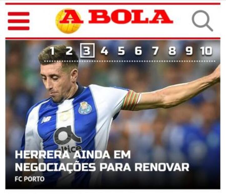 Héctor Herrera, cerca de renovar con Porto