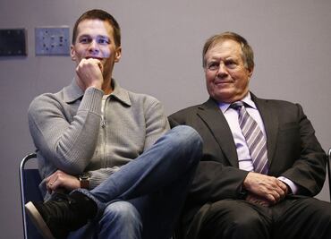 Tom Brady y Bill Belichick, el dúo histórico de la NFL