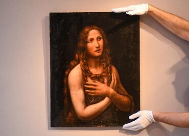 Cuadro de autor desconocido resulta ser de un alumno de Da Vinci y se subasta en 2 mdd