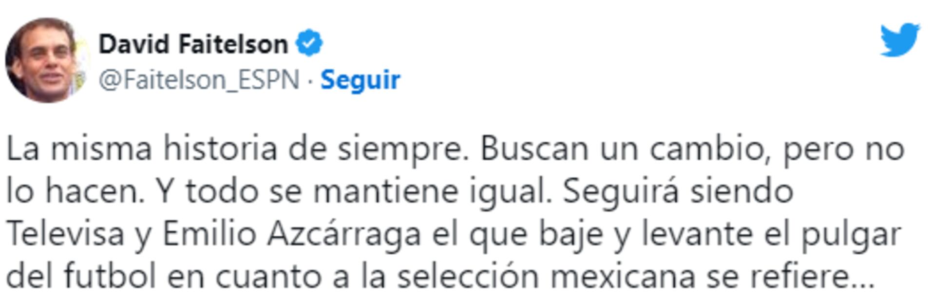 Ricardo Salinas Pliego rechaza interés en el futuro de la Selección Mexicana