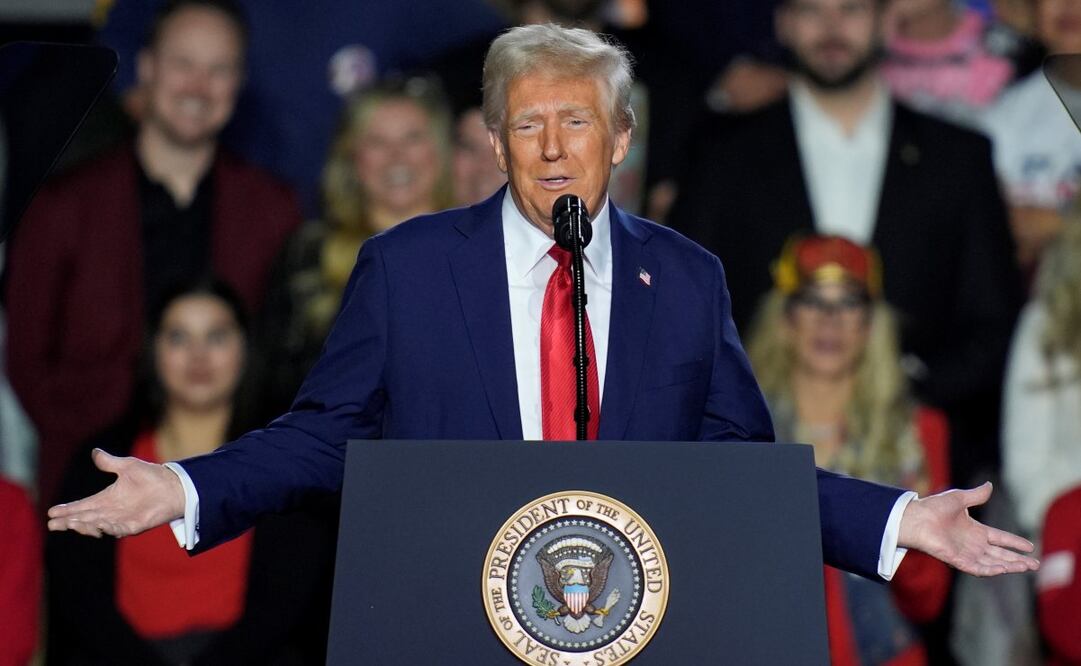 Mike Johnson, invitó al presidente Donald Trump a dar su primer discurso ante el Congreso en su segundo mandato el 4 de marzo de 2025. (25/01/25). Foto: EFE