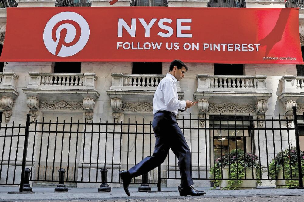 La Bolsa Mexicana de Valores informó que la red social Pinterest llegaba al mercado mexicano como parte del crecimiento del Sistema Internacional de Cotizaciones. Foto/ARCHIVO EL UNIVERSAL