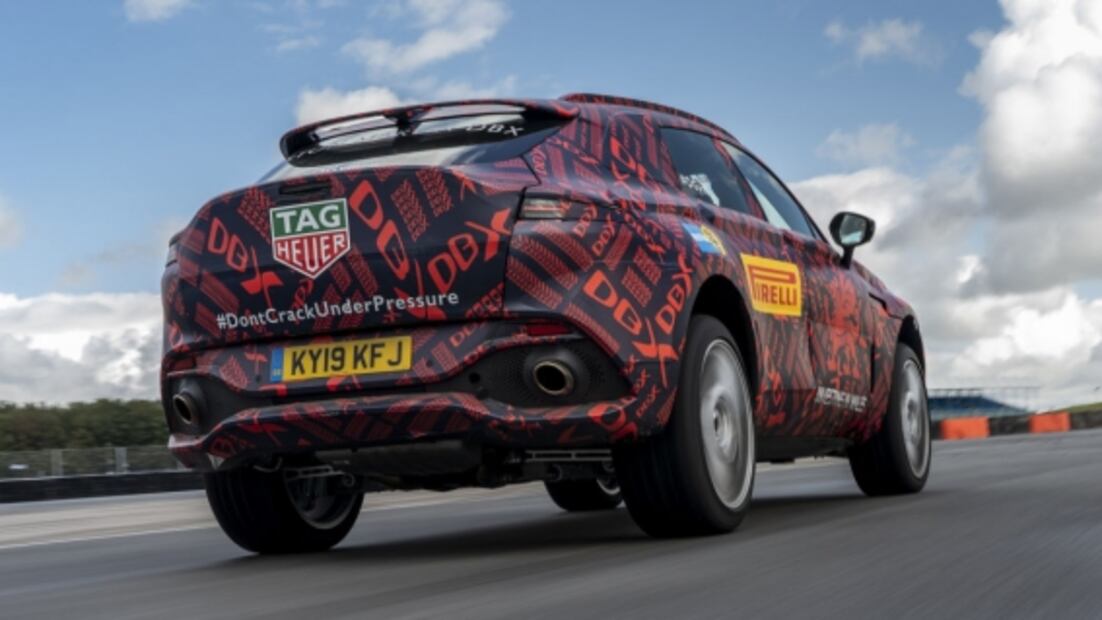 Aston Martin revela sonido y potencia del nuevo DBX 2020