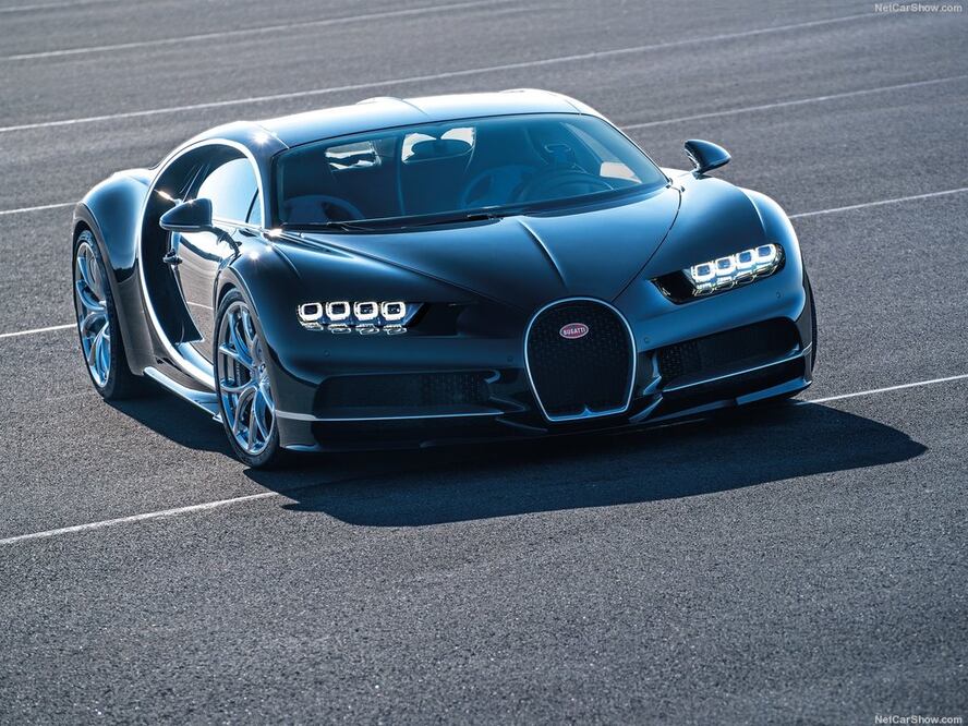 Bugatti Chiron levanta polvo en Ginebra