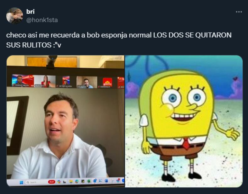 Los mejores memes del nuevo corte de cabello de Checo Pérez - Foto: Especial