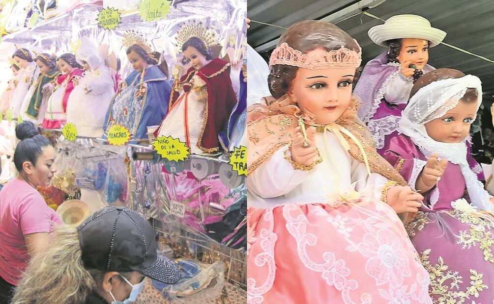 Otra de las tradiciones más llamativas del Día de la Candelaria es la vestimenta del Niño Dios. Foto: Archivo / EL UNIVERSAL