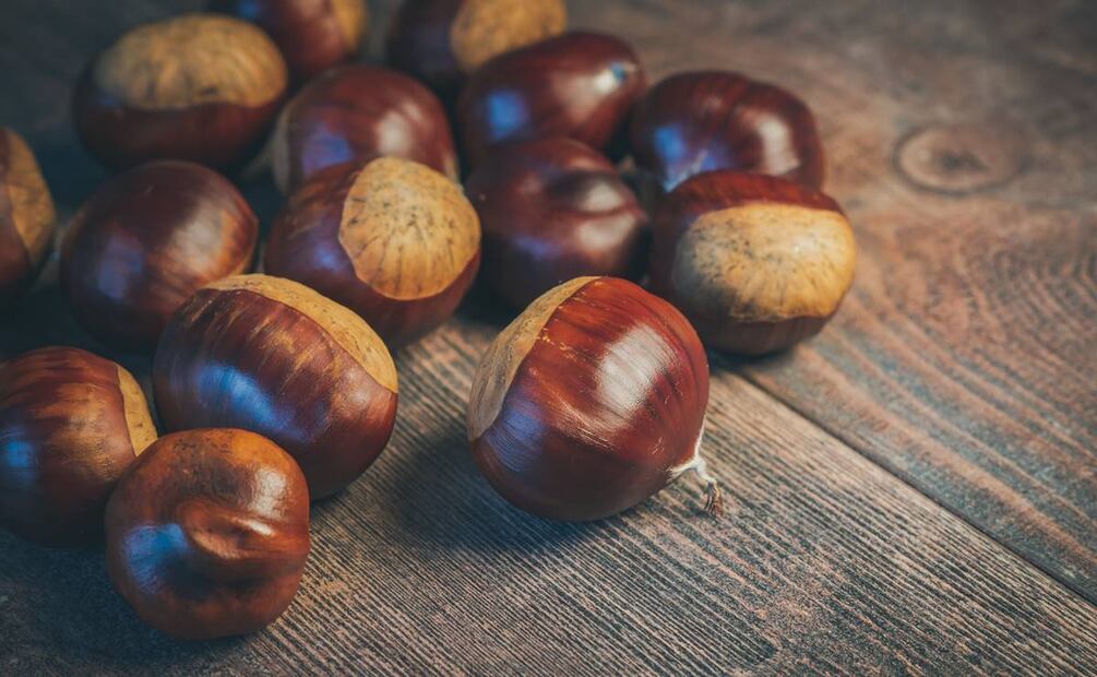 Beneficios de las castañas. Foto: Pexels
