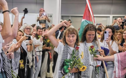Israel deporta a Thunberg y a otros activistas de la flotilla