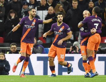 Manchester City derrotó al Tottenham