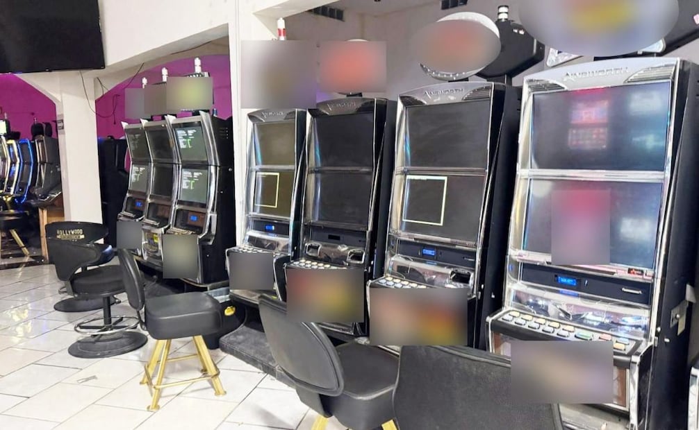 Aseguran 163 máquinas de videojuegos en Nuevo León (23/06/2025). Foto: Especial