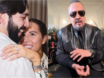 Otra de sus hijas se casa; Pepe Aguilar reacciona al compromiso de Aneliz: "2x1, llévelas, llévelas"