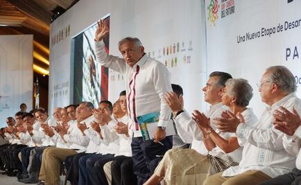 AMLO participa en Pacto Oaxaca