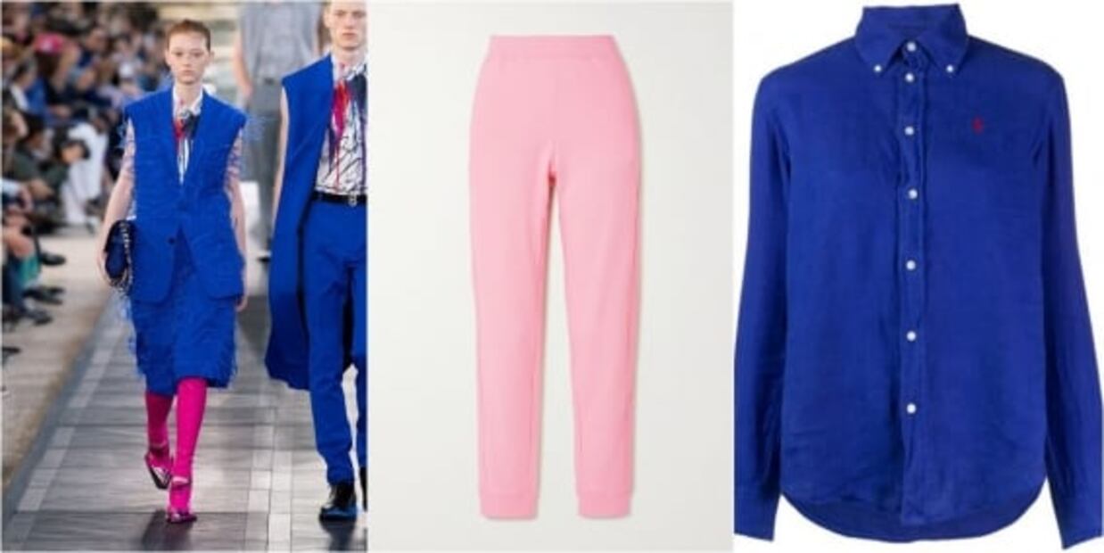 Moda en azul, el color del 2020 según Pantone