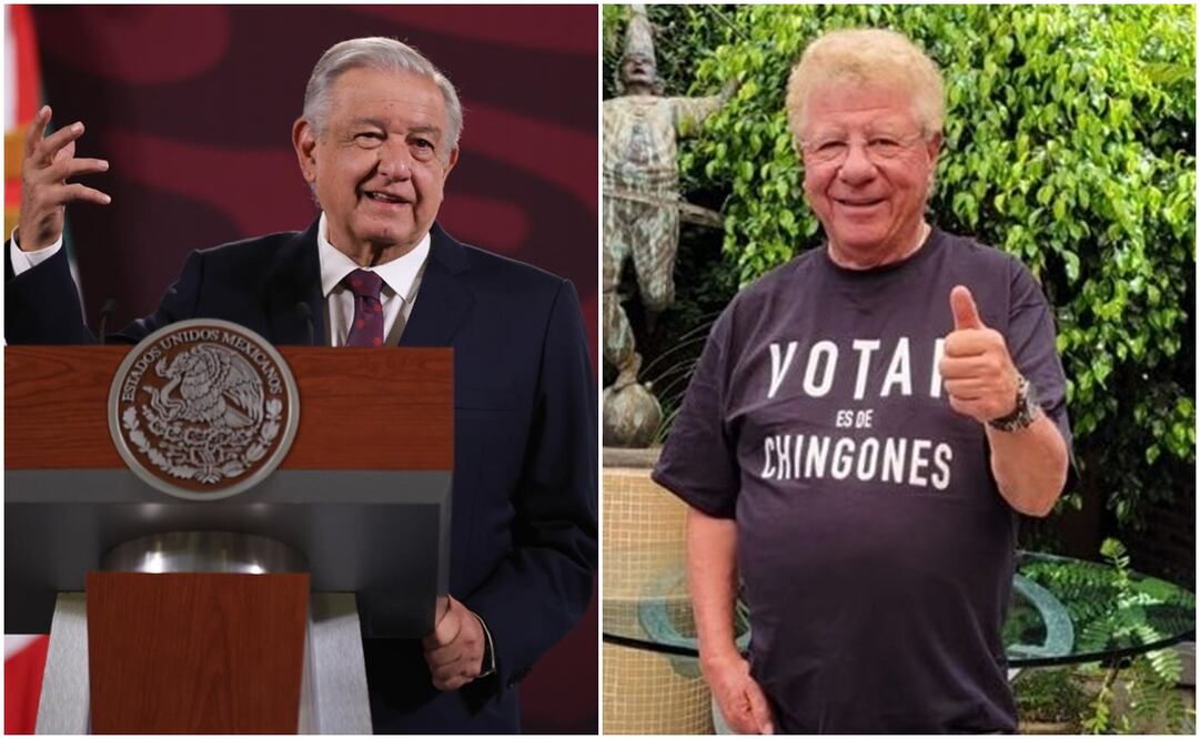 “No nos caímos bien", expresó AMLO sobre Carlos Alazraki. Foto: Diego Simón Sánchez / EL UNIVERSAL