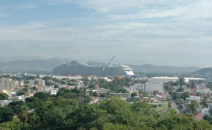 Cruceros han generado una derrama económica de 586 mdp en Mazatlán; se espera que 21 arriben durante noviembre  
