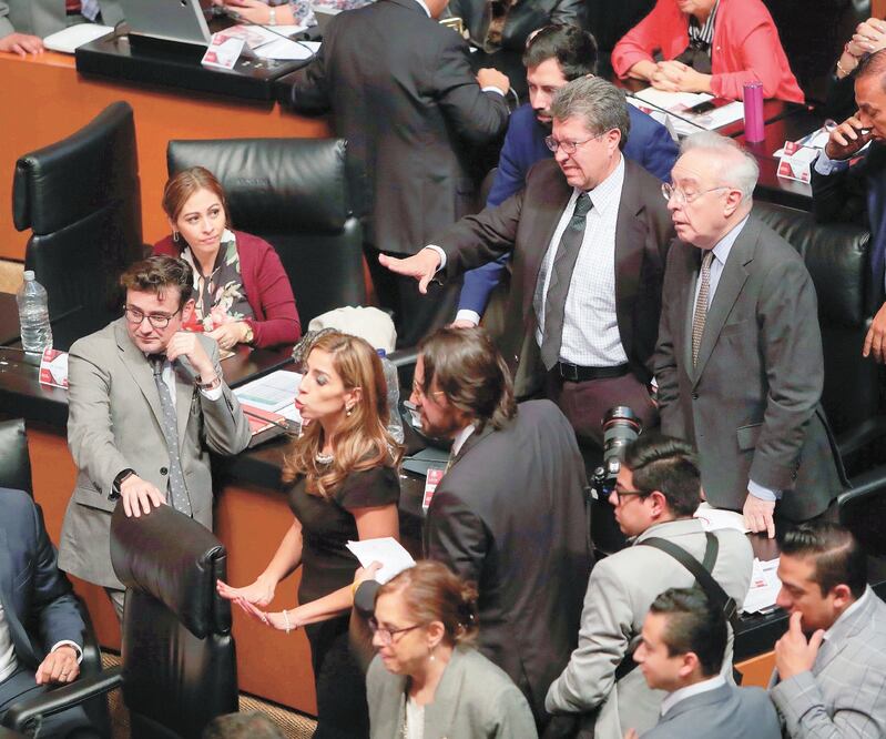 En medio de negociaciones y acusaciones la Cámara Alta logró el consenso necesario para elegir a la titular de la CNDH. Foto: Archivo. EL UNIVERSAL