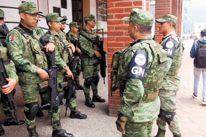 Guardia llega a la zona de los volcanes