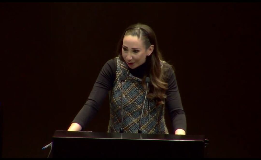 Noemí Luna Ayala, secretaria general del PAN. Foto: EL UNIVERSAL