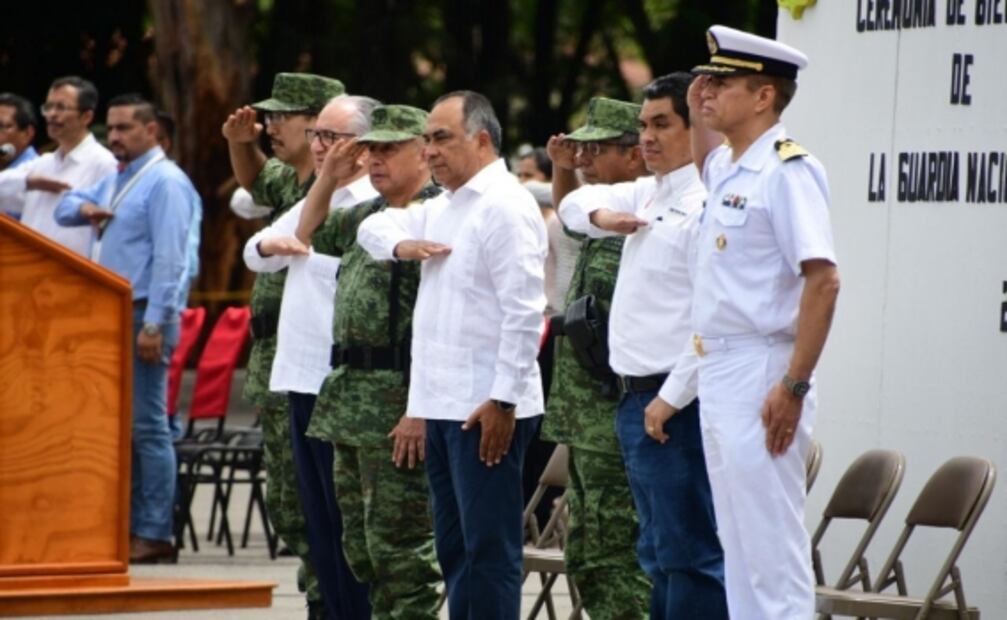 Gobernador de Guerrero da la bienvenida a la Guardia Nacional