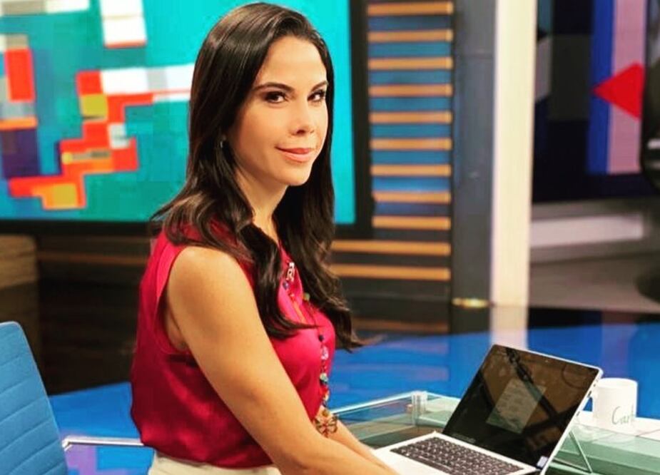 La conductora lució fenomenal. Foto: Instagram