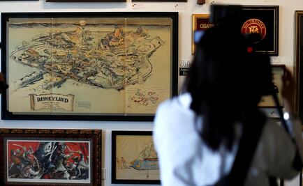 Venden mapa original de Disneylandia por 708 mil dólares