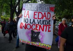 Defensores de animales se manifiestan afuera de la casa de Flor "N", acusada de matar a la perrita Moni; "que haya leyes más duras", piden