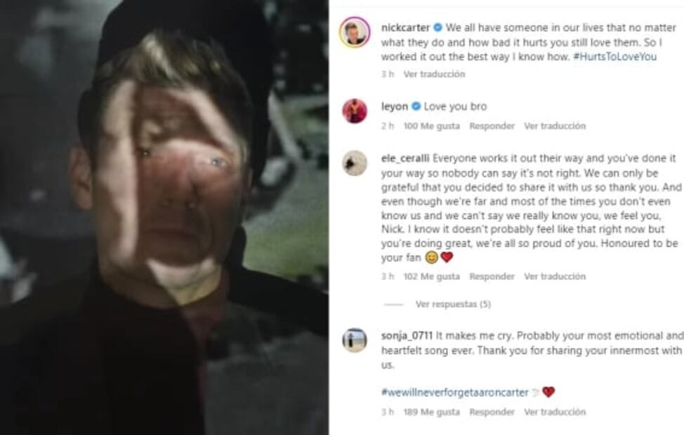 Nick Carter rinde tributo a su fallecido hermano con emotiva canción: "Te extraño con todo mi corazón" 