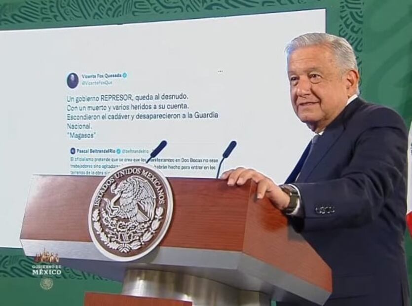 Vicente Fox y Jesús Ortega responden a AMLO por señalamientos en la mañanera por Dos Bocas