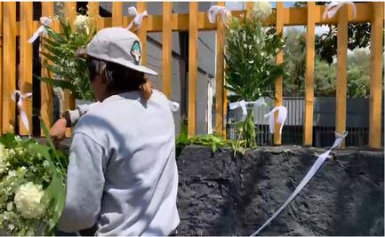 Estudiantes colocan veladoras en CCH Sur tras el ataque con arma blanca que cobró la vida de un alumno