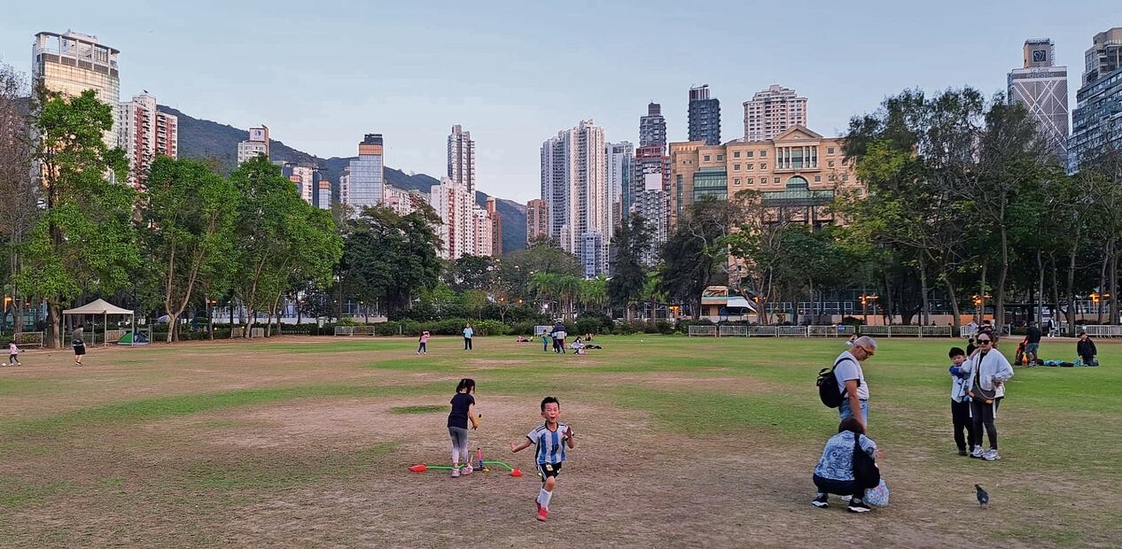 El Parque Victoria, el central de Hong Kong. Foto: de Inder Bugarin