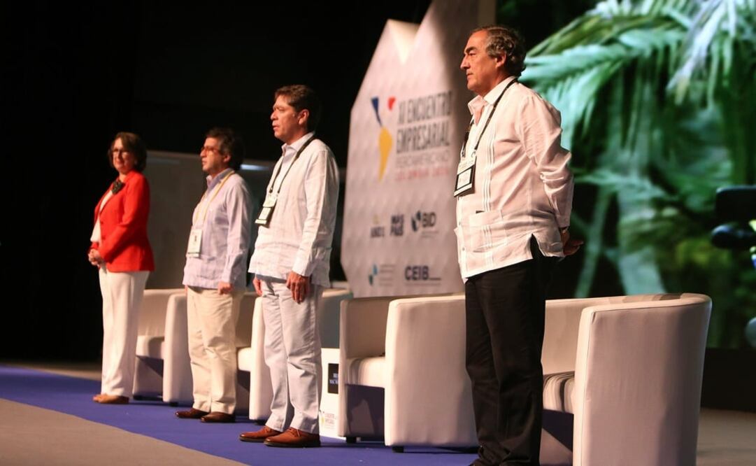 Representantes empresariales y directivos de organismos internacionales participaron en el XI Encuentro Empresarial Iberoamericano. /EFE