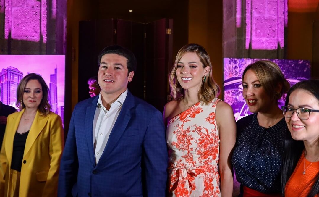Presentación de la marca Destino Nuevo León, con el gobernador Samuel García y su esposa Mariana Rodríguez Cantú.
Foto: Hugo Salvador/ El Universal