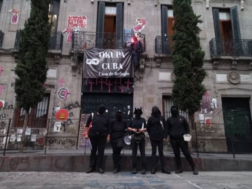 Un año de Okupa en la CNDH: "Estamos luchando por las mujeres"