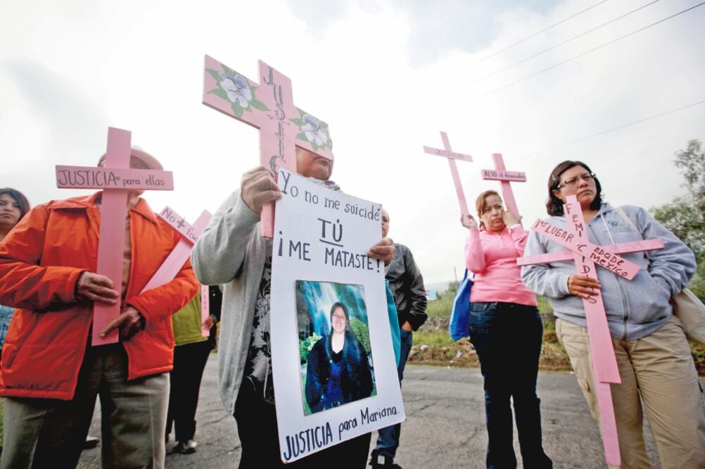 De acuerdo con un informe de México Evalúa, el Estado de México, Veracruz y Nuevo León son las entidades que más feminicidios han reportado este año. Foto: ARCHIVO EL UNIVERSAL