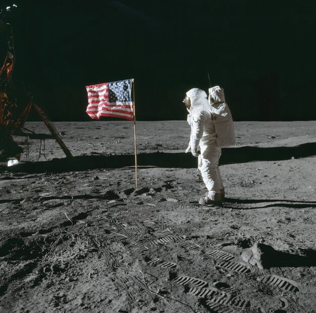 La misión Apollo 11 marcó un hito en la historia de la humanidad. Foto: NASA