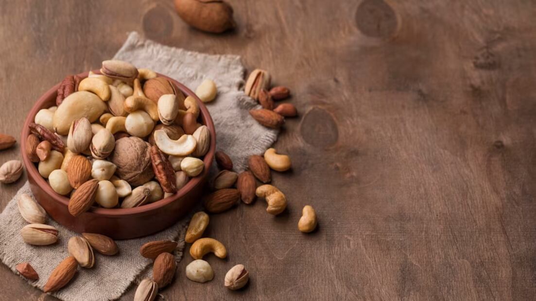Frutos secos. Fuente: Freepik