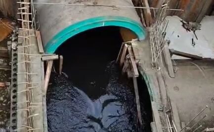 Ya opera Colector Solidaridad en “zona cero” de Chalco: Conagua; buscan evitar inundaciones pese a intensas lluvias