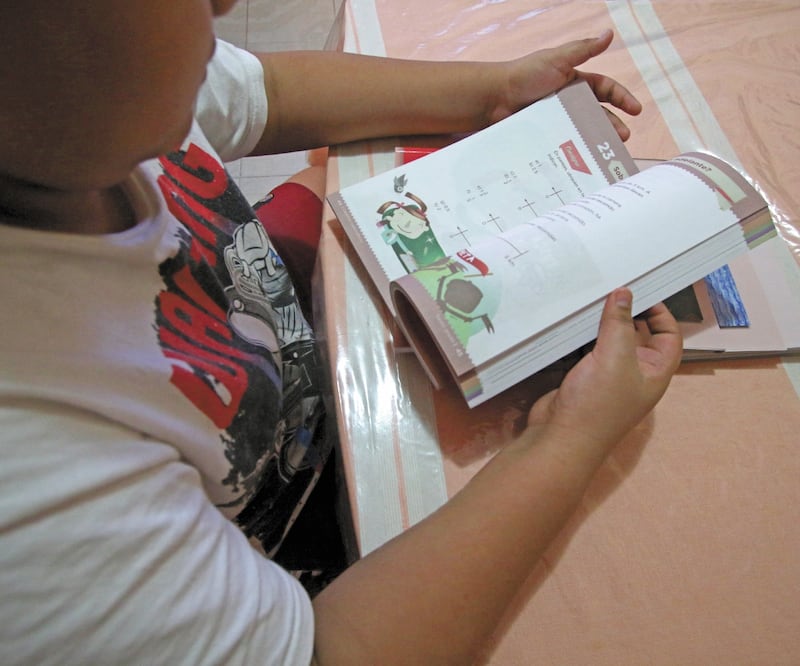 De acuerdo con fuentes del magisterio, los documentos filtrados corresponden a los libros oficiales de la Secretaría de Educación Pública / Foto: Carlos Mejía. EL UNIVERSAL