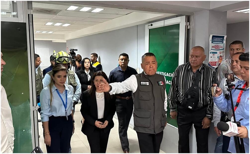 Simulacro con hipótesis de sismo en SLP este 19 de septiembre de 2024. Foto: Especial