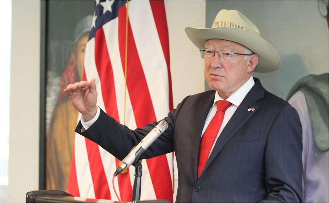 Ken Salazar, embajador de Estados Unidos en México. Foto: Francisco Rodríguez/EL UNIVERSAL