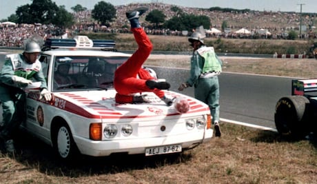Cuando el safety car de la F1 atropelló a un piloto… ¡Dos veces!